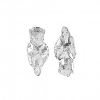 flow-medium-earrings-silver