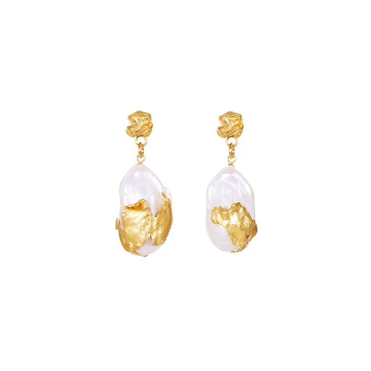 Cordelia Pearl Drop Earrings