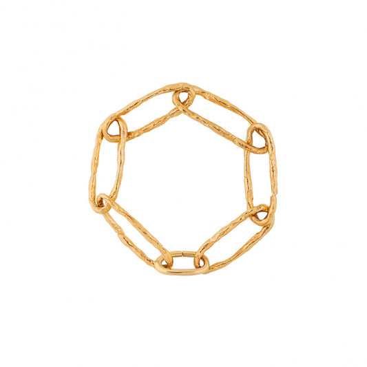 Oval Chain Link Bracelet