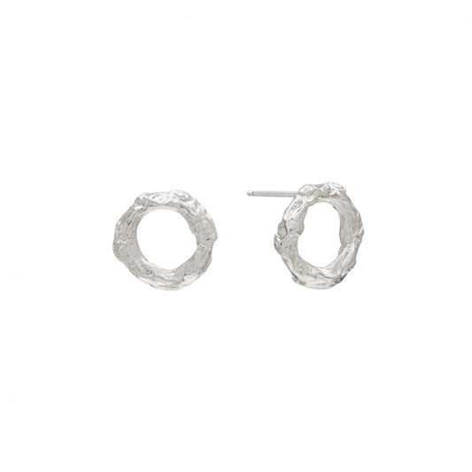 Artemis Circle Stud Earrings