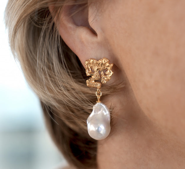 Persephone Pearl Earrings