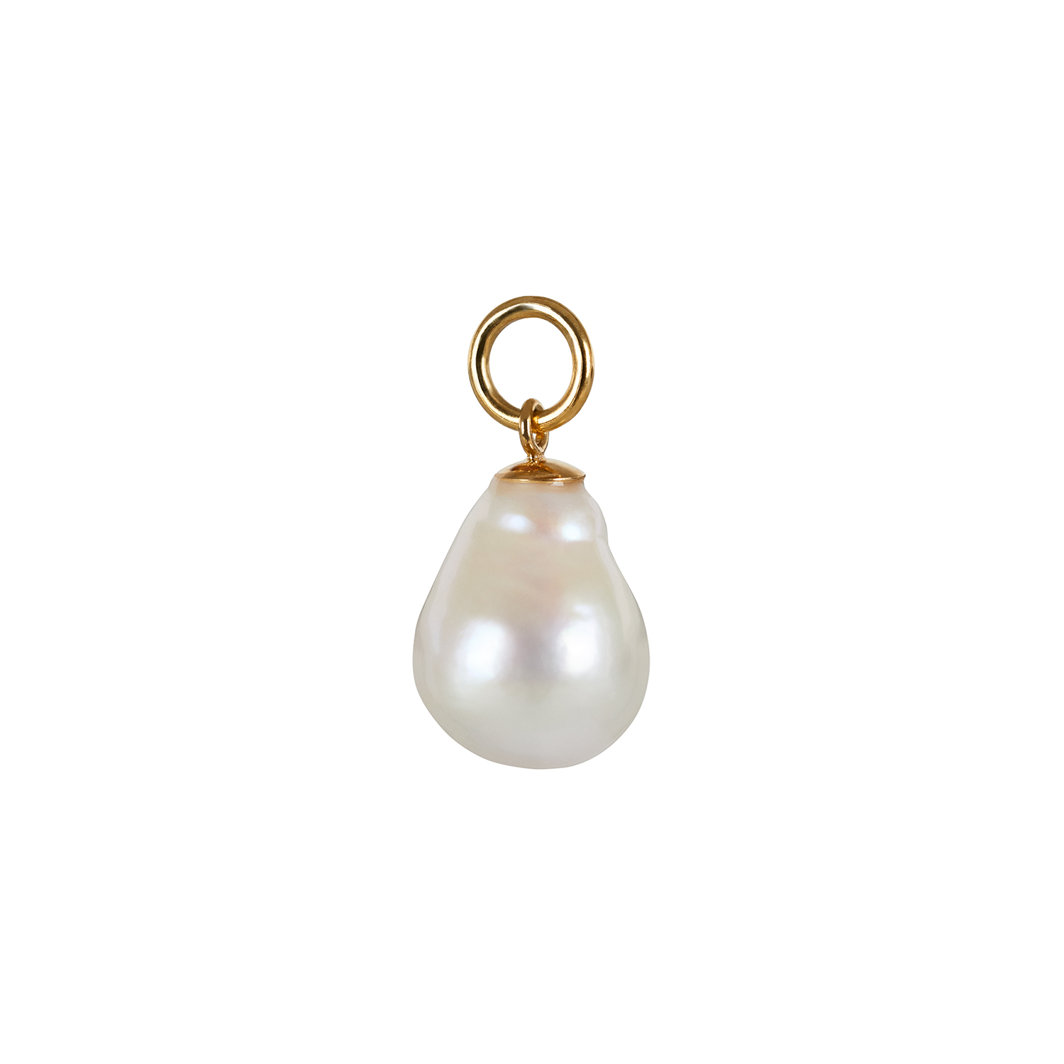 Baroque Pearl Pendant Charm