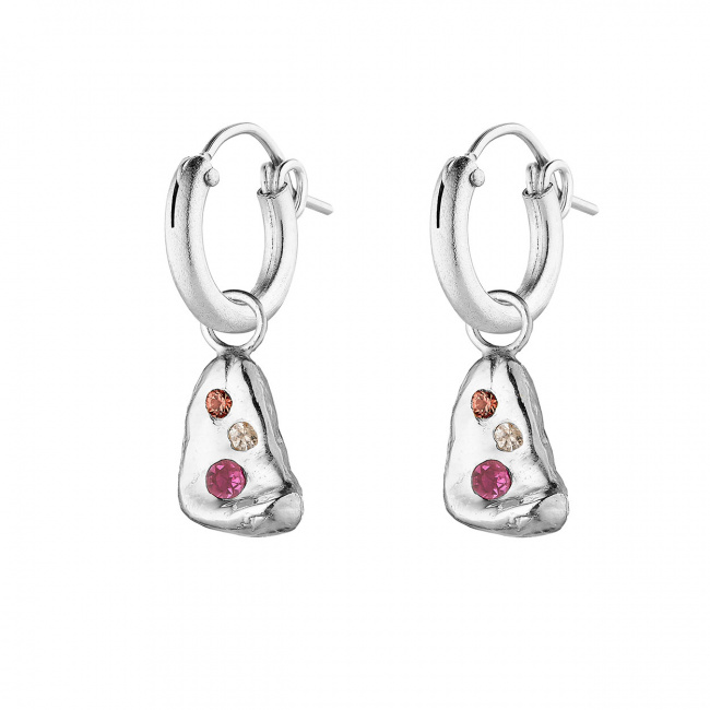 halcyon-earring-pair-oval-silver-orange-saphire-ruby