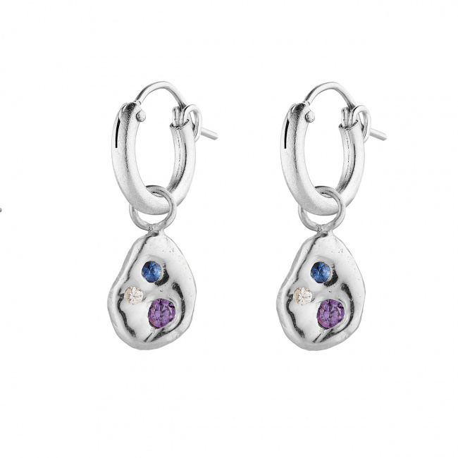 halcyon-earring-silver-oval-pair-amethyst-aquamarine-saphire
