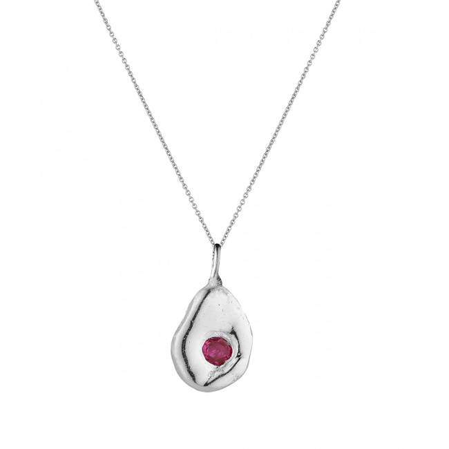halcyon-silver-oval-ruby-necklace